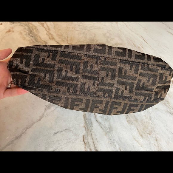 Rare Vintage Fendi B Buckle bag with zucca print - Picture 4 of 10